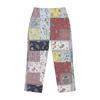 Women's Casual Elastic Waist Capri Pants with Pockets Split Hem Slim Fit Lightweight Comfortable Stretchy Material
