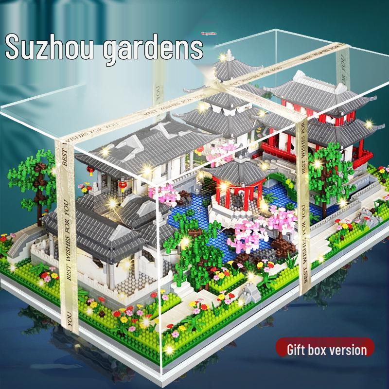 Chinese Architecture Micro Blocks: Lego-Compatible Educational Toy