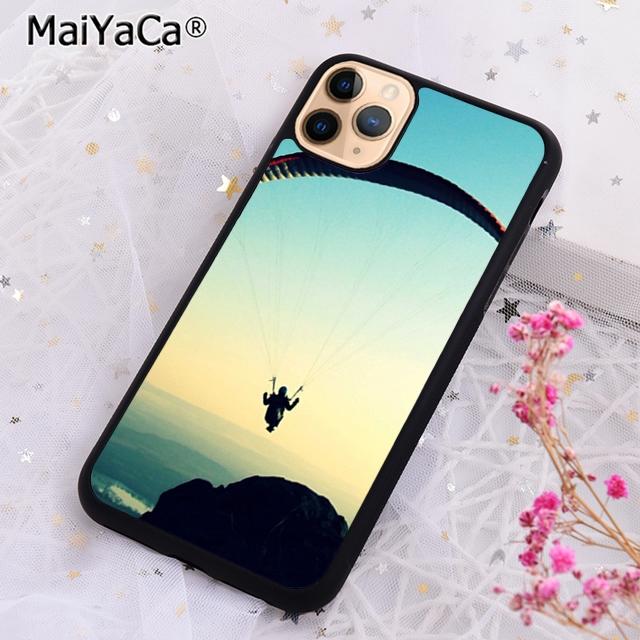 MaiYaCa Paragliding Paraglider Phone Case For iPhone 17 Air 16 pro max 15 14 plus 12 13 Shell Cover coque