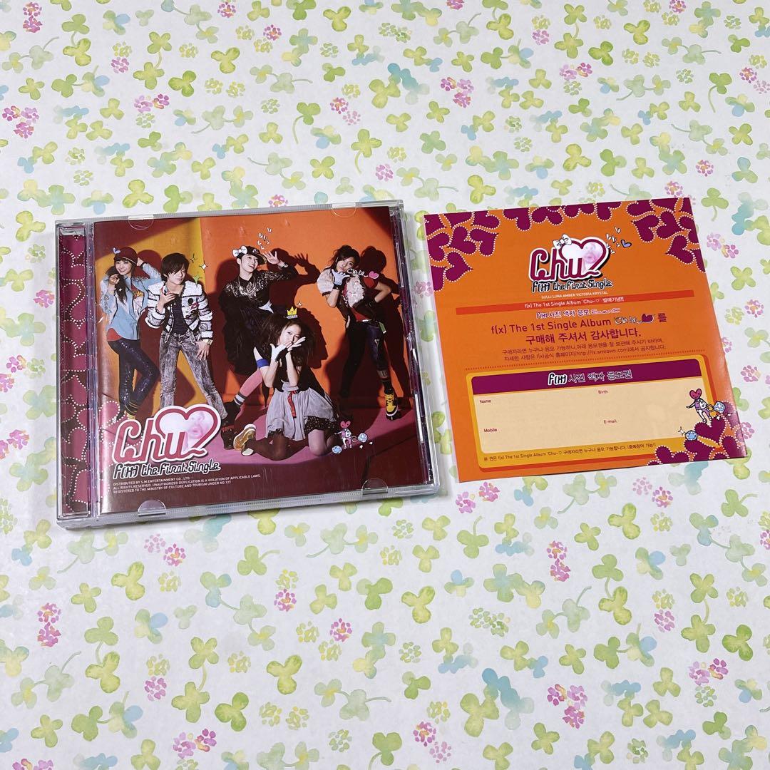 

[USED] f(x) chu~ the first single CD single Korea