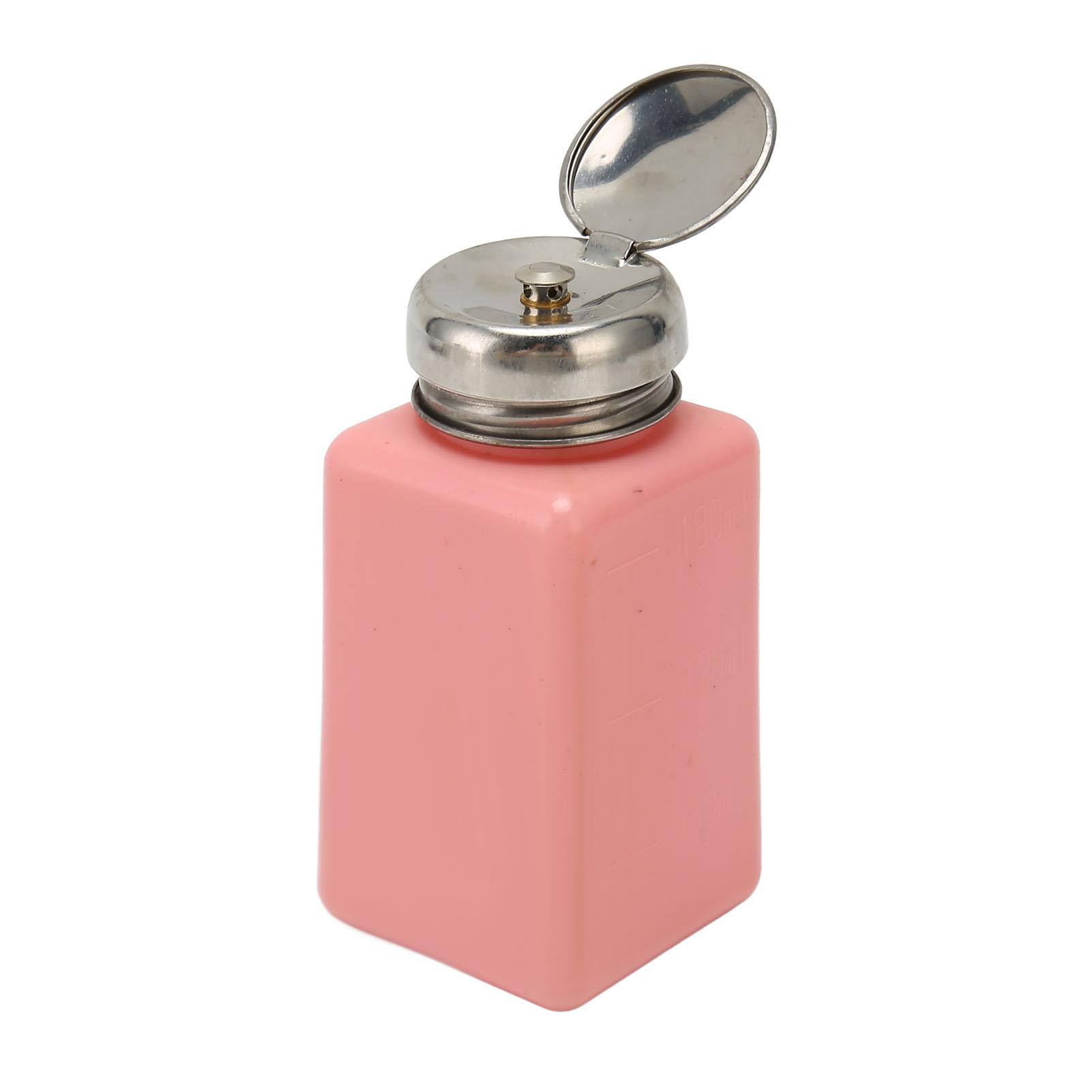 

Solvent Dispenser Prevent Splashing Static Dissipative Push Down Type Pump Bottle 200ml