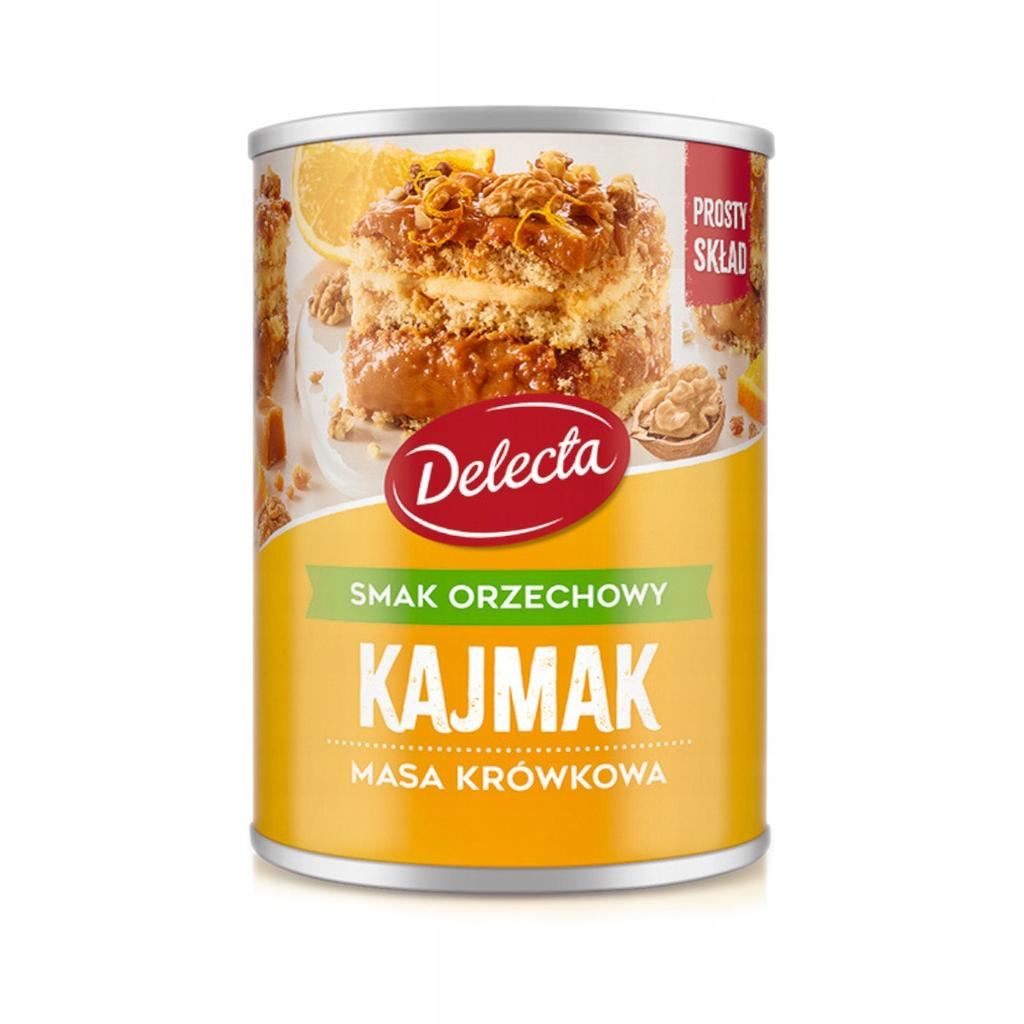 Massa di fudge Kajmak con noci 400 g Delecta