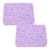 2Pcs Painting Sponge Rectangle Absorbent Sponge Set with Storage Box for Crafting Clning