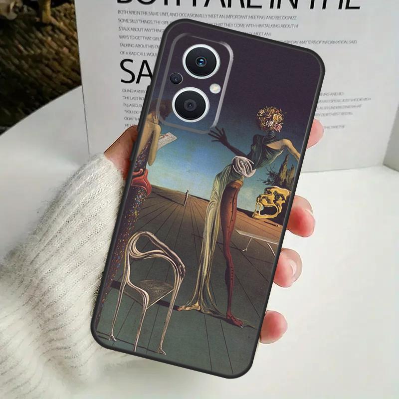

Salvador Dali Art Case For OPPO Reno 8T 4Z 5Z 8 10 11 Pro 4 5 6 7 Lite OPPO Find X6 Pro X3 X2 X5 Lite Cover OPPO Find X2 Pro