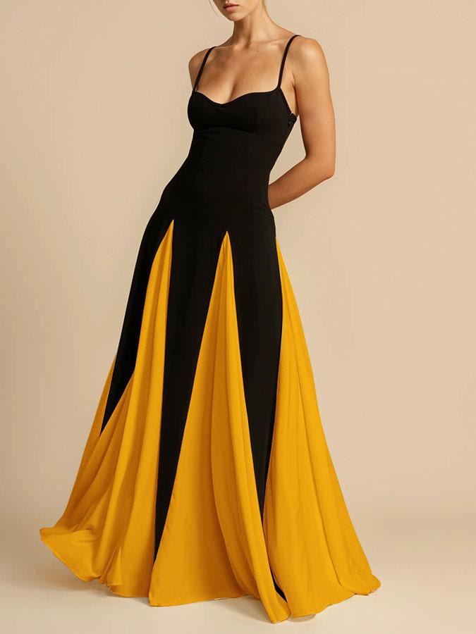Women's clothing elegant fashion sexy nightclub trend off-the-shoulder splicing pendulum suspender dress women's evening dress