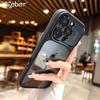 Matte Bumper Transparent Phone Case For For Iphone 17 16 1 14 Pro Max 17 Air Camera Lens Protection Shockproof Clear Back Cover