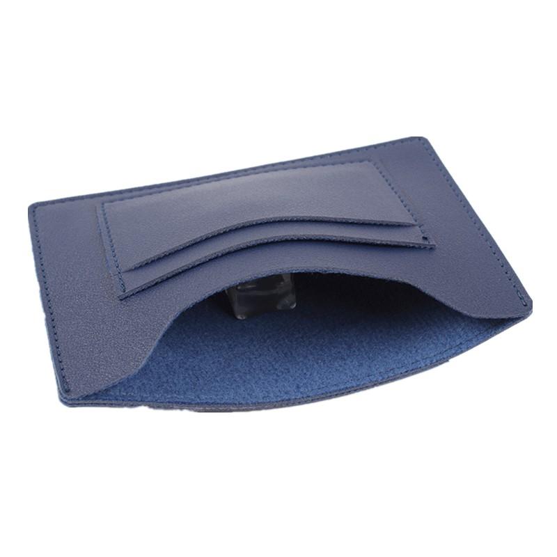 Simple Solid Color Passport Cover Multifunctional Pu Leather Card Holder Passport Clip Airplane Check-In Ticket Folder Travel