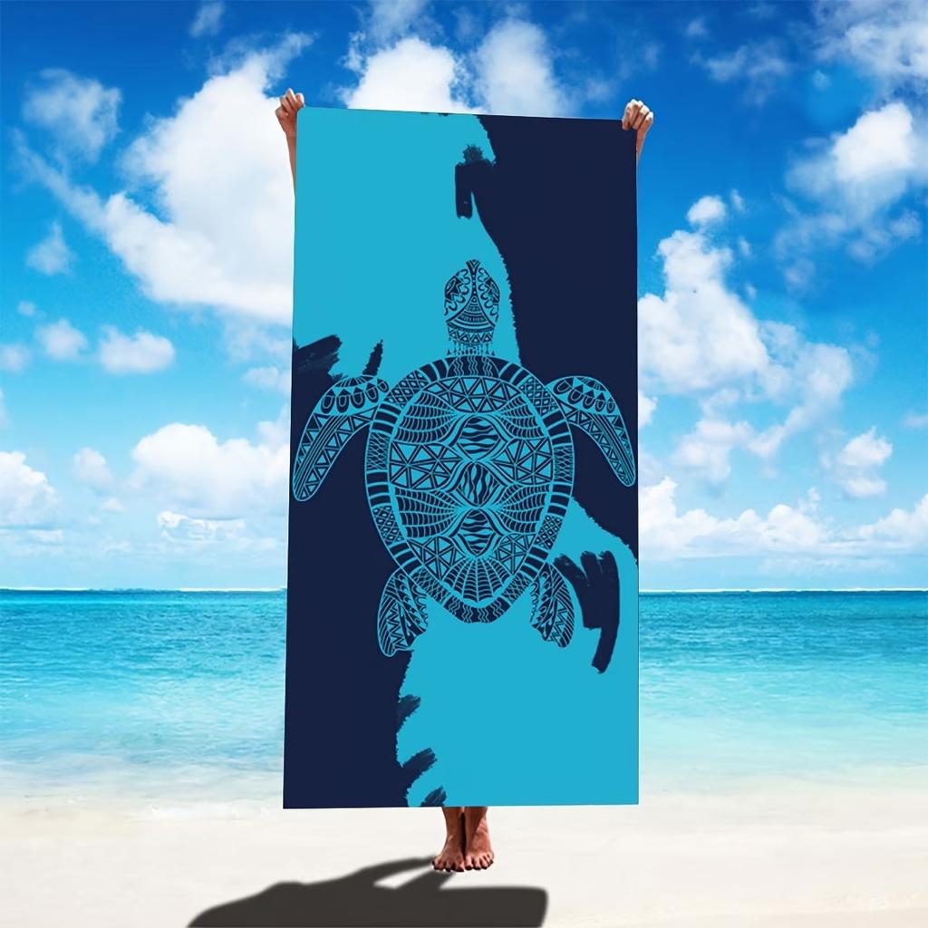 The New Microfiber Turtle Beach Towel Is Popular, And The Water-Absorbing Quick-Drying Bath Towel Does Not Stick To Sand.