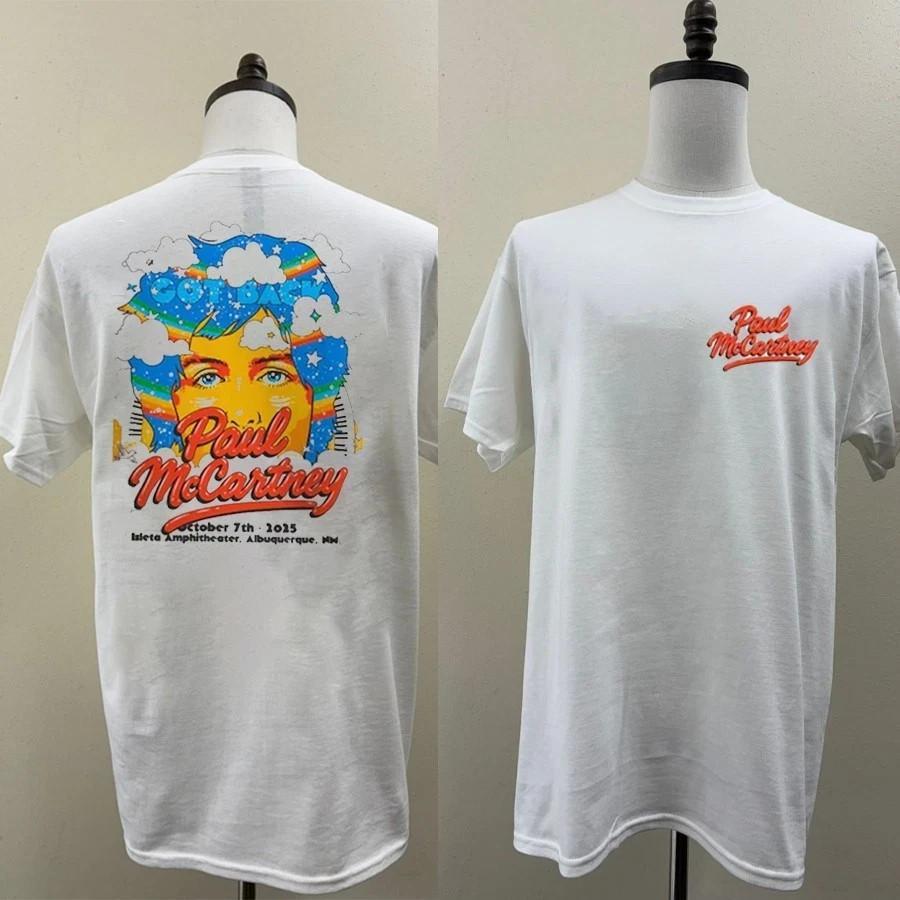 REPRINTPaul McCartney Got Back 25 Albuquerque New Mexico Event T-Shirt S-3XL M