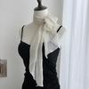 Fashion Headband Polka Dot Scarf Chiffon Multifunction Elegant Ribbon Polka Dots Thin Head Scarf Women