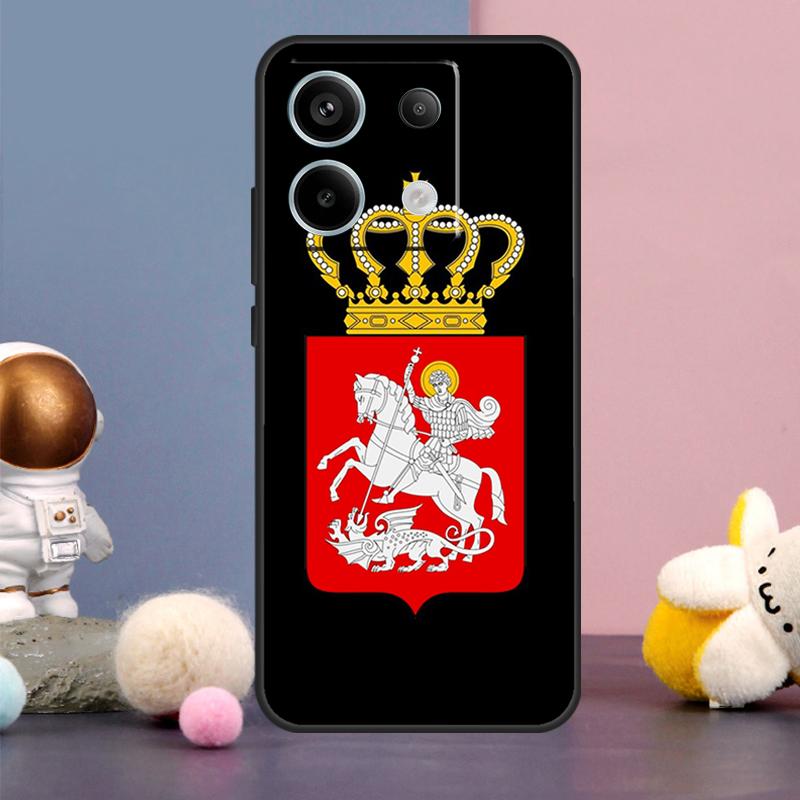 Georgia Flag Case For Xiaomi Redmi 13C 12 12C 9C 10C Redmi Note 11 12 13 Pro 9 10 10S 11S 12S Back Cover