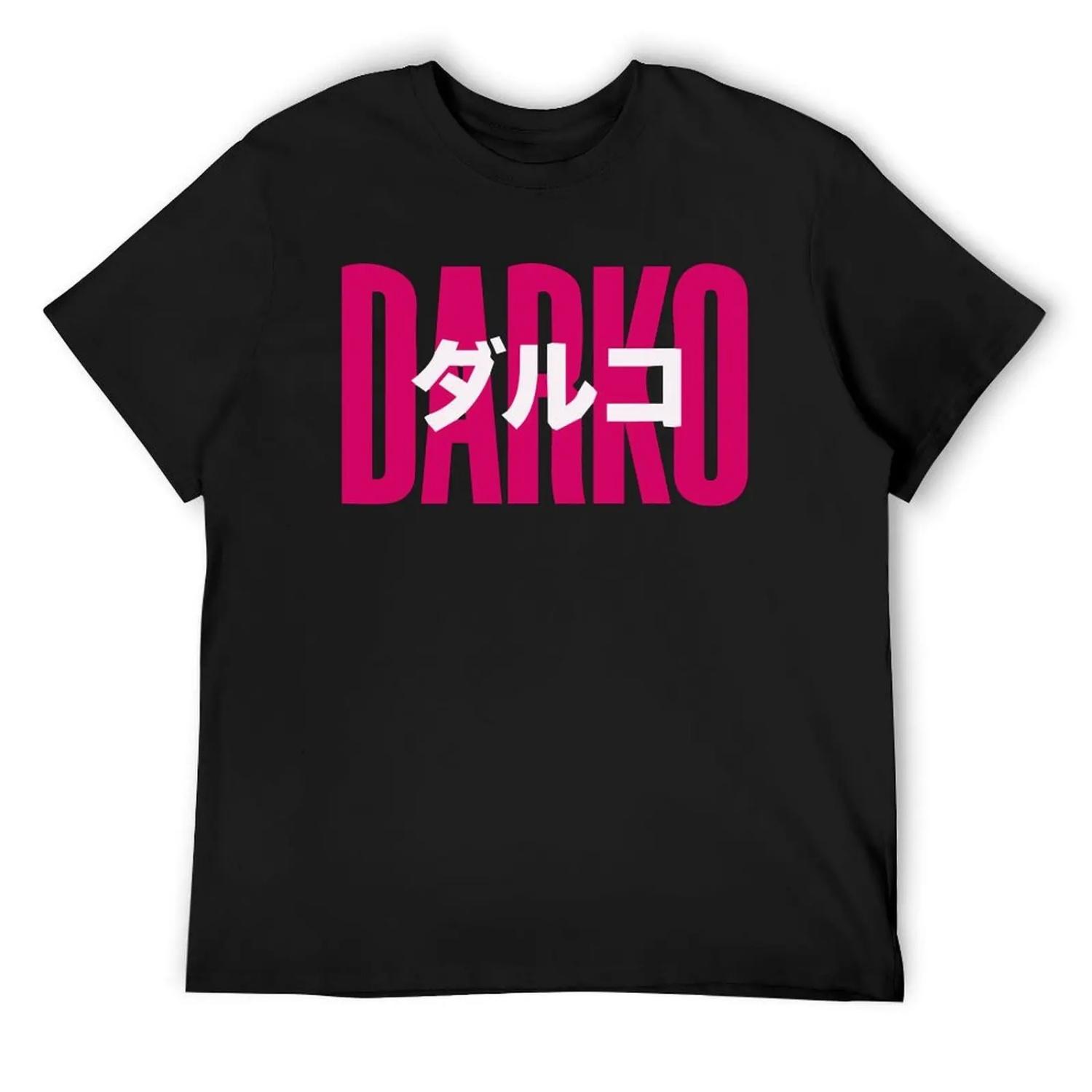 

Darko us band logo teesshirts T-Shirt vintage graphic tee vintage t shirts baggy shirts cute tops outfits for men XXXXXL чорний