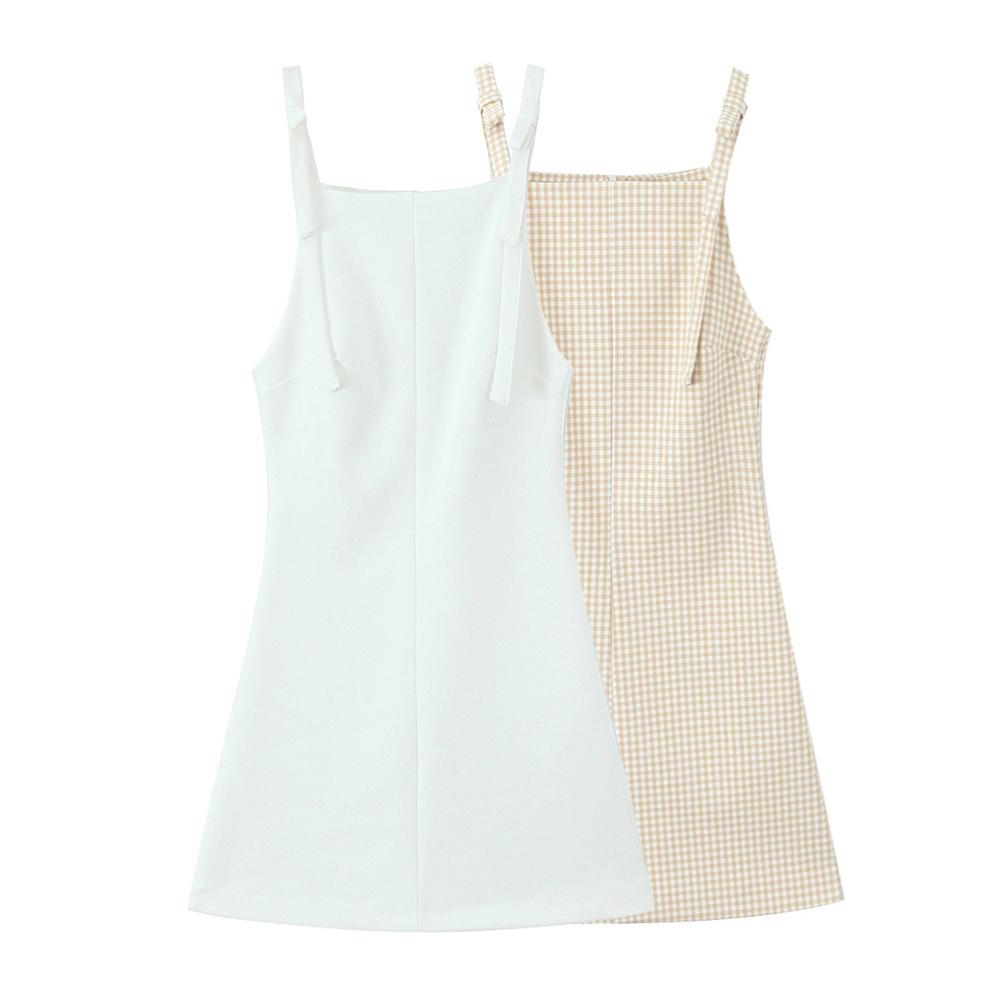 

Women s Spring 2025 Slim Tie Suspender Dress Large