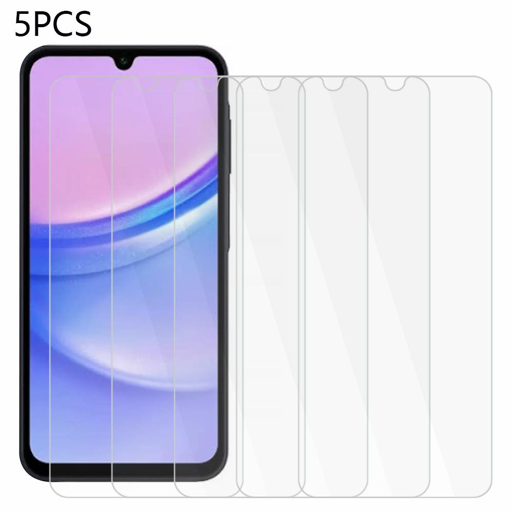 

5Pcs For Samsung Galaxy A16 5G/A16 4G Screen Protector 0.3mm 2.5D Tempered Glass Clear Film Type A