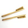 Rock Climbing Brush with Wooden Long Handle Thick Boar Bristles Portable Indoor Outdoor