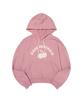 Arch Cherry Crop Hoodie [Pink]