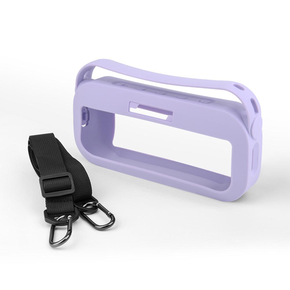 Silicone Cover Shockproof Protective Speaker Cover Case with Handle & Shoulder Strap for Bose SoundLink Flex BT Portable Speaker