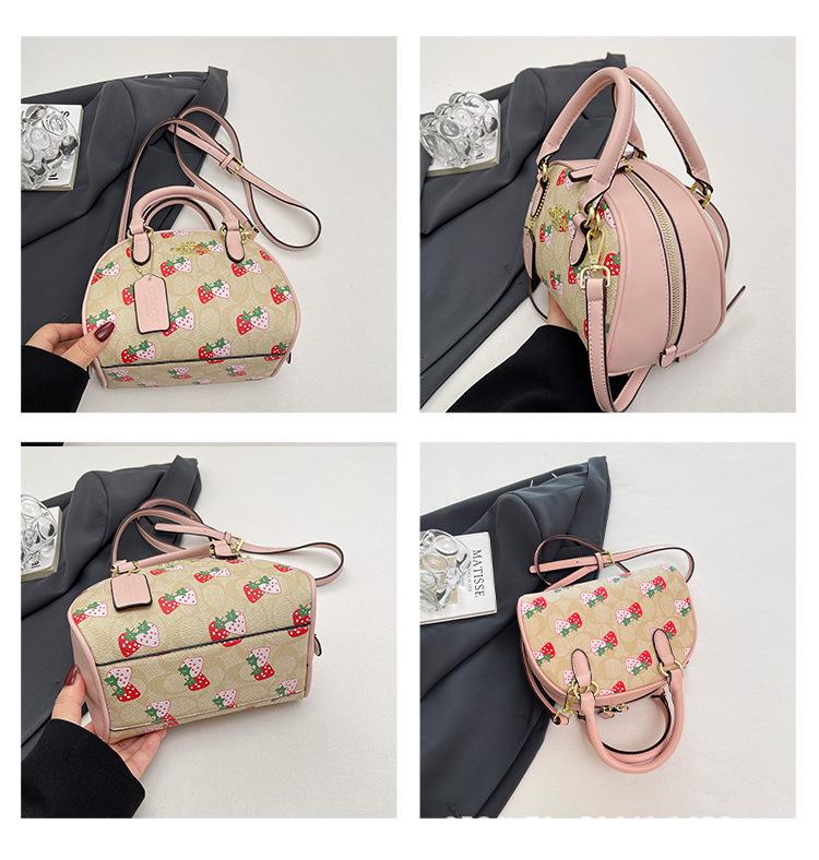 Koujia Cherry Shell Women's Versatile Handbag - Fashionable Crossbody and Shoulder Bag