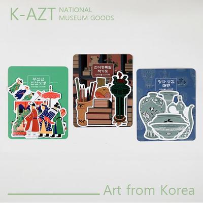 Die Schönheit Koreas – Abnehmbares Sticker-Set – MU:DS 2024 Ausgewähltes Design