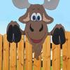 Fence Peeker Patio Peeping Sign Wooden Fence Signs Novelty Animal Peeking Courtyard Decor For Backyard Porch Patio
