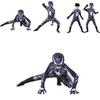 Marvel Venom Spiderman Cosplay Costume With Polyester Fabric For Kids Halloween Party