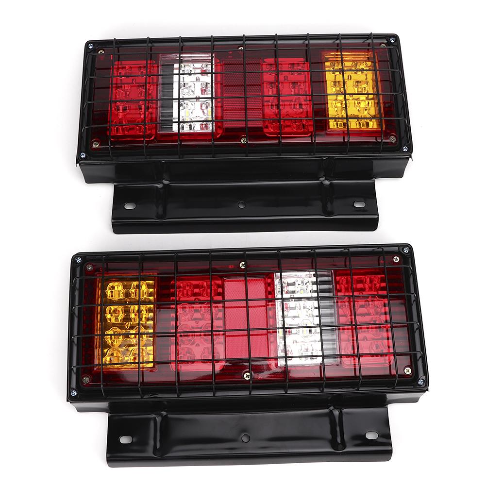 

2 шт. 12 В 32 светодиода водонепроницаемый задний фонарь супер яркий задний фонарь для грузовика с прицепом лодки