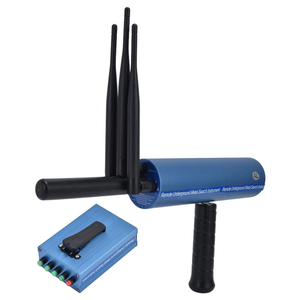 AKS Metal Detector Handheld Metal Finder 3 Antennas with 1200 Meters Range High Accuracy Blue for Metal Dectecting