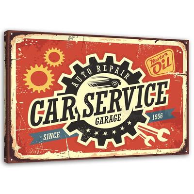 Canvas Print Signs Retro Poster