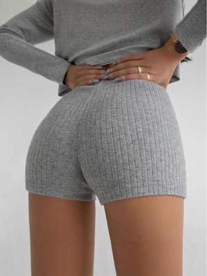High-Waist Women's Fitness Shorts - Hip Lift, Tight, Anti-Exposure Yoga Pants