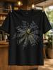 The Cure 2026 Radial Yellow Date Lines With Broken Gray Lettering Dark Atmospheric Tour Graphic Unisex All Tshirt