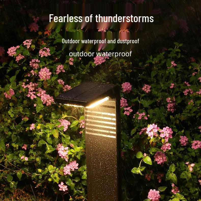 Solar Courtyard Lights: Waterproof Outdoor Landscape Lights for Gardens, Villas, and Parks