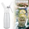 500 ml Schlagsahne Dispenser Schäumer Tragbare Creme Whipper für Kaffee Desserts Silber