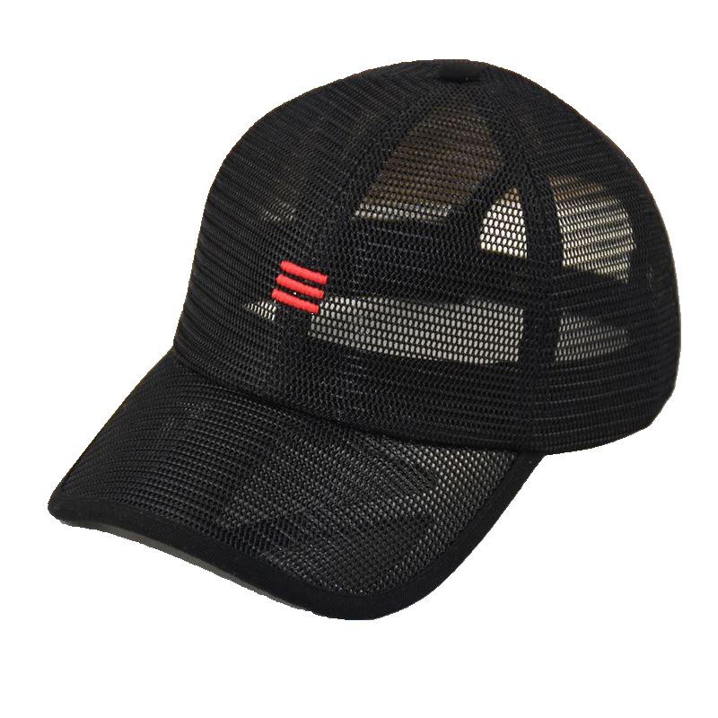 New Breathable Mesh Baseball Cap for Large Heads - Stylish Summer Duckbill Hat for Men