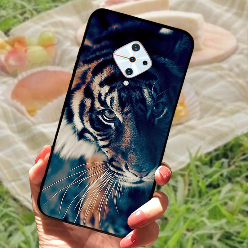 For Vivo V17 Russia Case Vivo 1920 TPU Soft Silicone Marble Phone Case For Vivo S1 Pro Fundas V1945A V1945T Cover Coque Shells