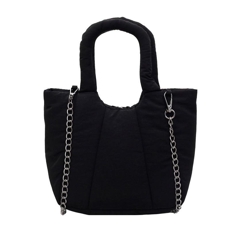 

2026 New Style Small Fresh Fashionable Korean Ins Cute Single-shoulder Cross-slung Hand Chain Bag чёрный