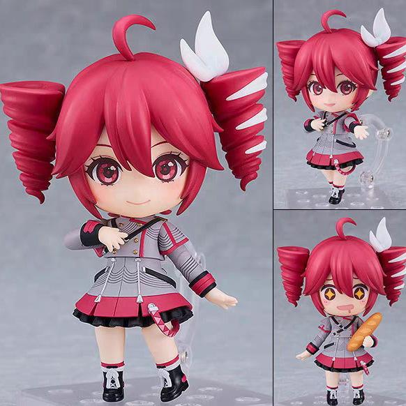 Nendoroid 2344 Kasane Teto Anime Action Figure Face Swappable Collectible Model With Accessories Desk Decoration Toy Gift