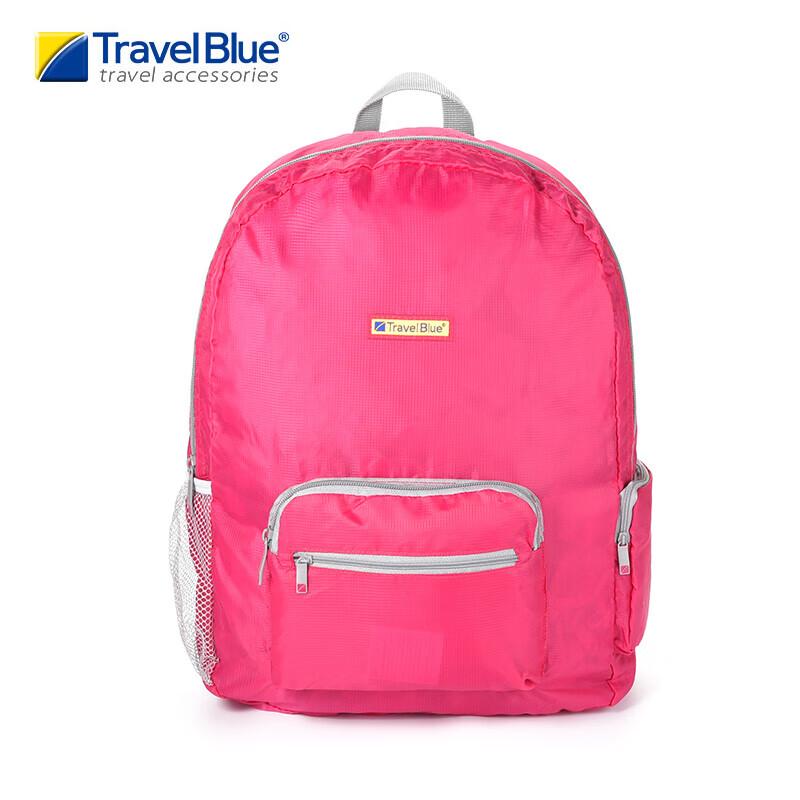 Blue Travel Portable Folding Backpack