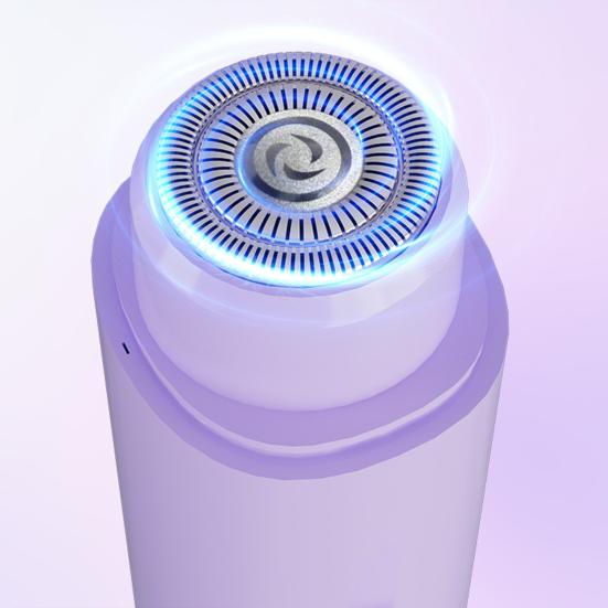 Women Electric Shaver Double Heads USB Rechargeable Waterproof Portable Face Body Bikini Area Arm Leg Hair Removal Epilator Razor Trimmer