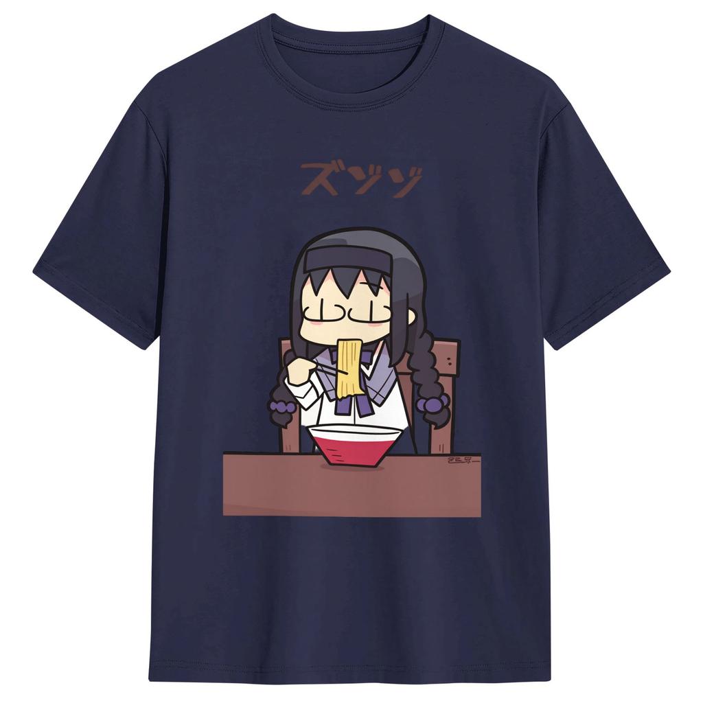 חולצות טי יוניסקס Mahou Shoujo Magi Madoka Magica בגדי כותנה בגדי חוף רחוב חולצה קצרה צווארון עגול היפ הופ קז'ואל טי שירט
