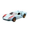 Toy Car Model 1/32 Scale 1966 Ford GT40 MKII Racing Rally Alloy Diecast Miniature Vehicle Collection Gift for Children Boy