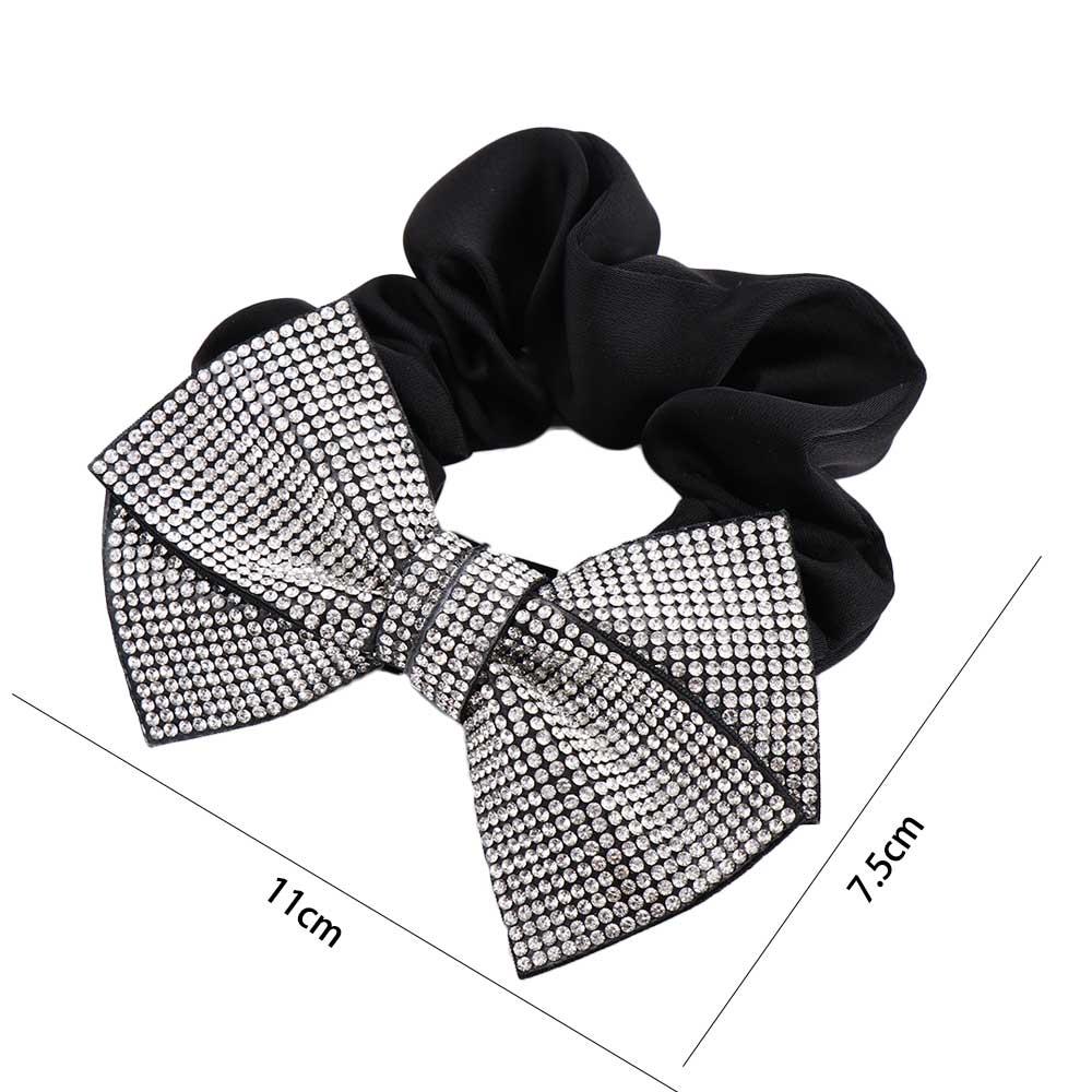 Hair Tie New Year Gift Bow Knot Scrunchies Ponytail Holder Women Hair Ring Korean Style Hair Rope