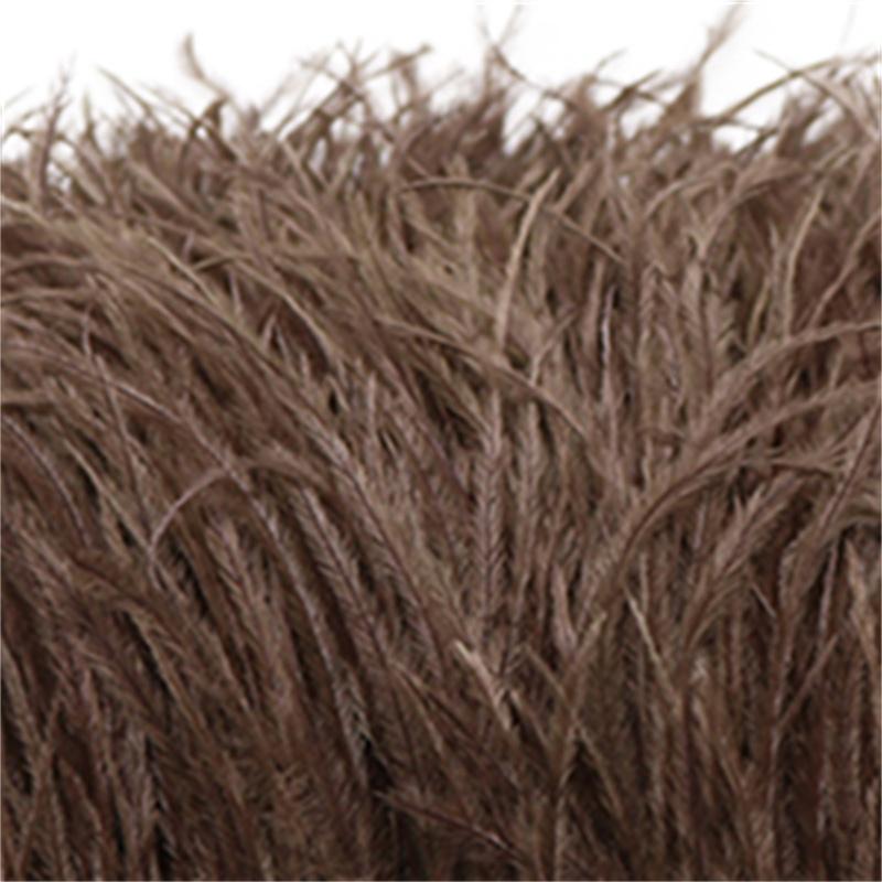 Feather1 Bundle Piume di Struzzo Naturali Filo Colorato 10-15/15-18CM Piumaggio Soffice Per Abiti Borsa Decorazione Artigianato Cucito
