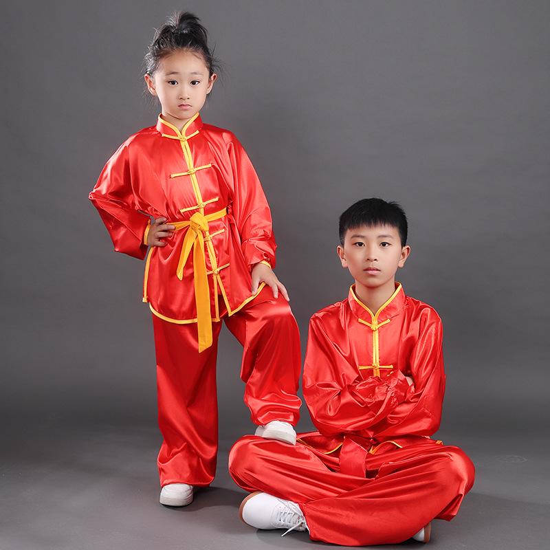 Kids' Tai Chi & Kung Fu Suit - Chinese Style Training & Performance Outfit for Boys & Girls