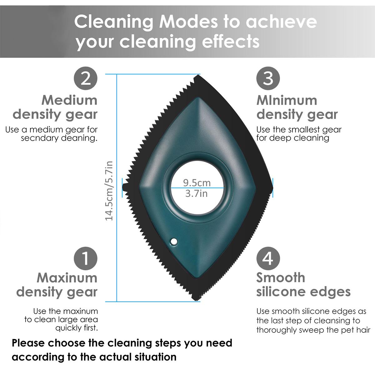 

Carpet Restoration Carpet Rake Hair Cleaner Suitable for Rake Comb for Dogs Cats Slicone Handle Deshedding Brush furniture Tools