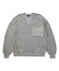 STIGMA Insideout Oversized Pigment Crewneck V2 Gray