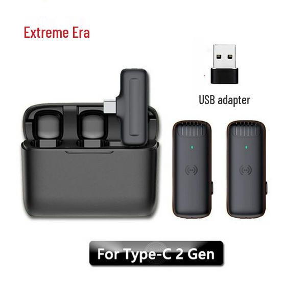 

Беспроводной петличный микрофон J11/13 с зарядным кейсом для мобильной прямой трансляции и записи на открытом воздухе с шумоподавлением