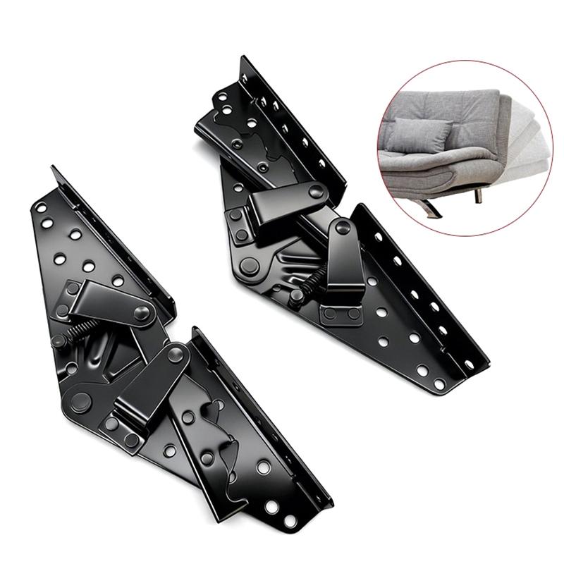 3-stufig verstellbares Schlafsofa-Scharnier 2 Stück Soft-Close-Mechanismus Langlebige Metallbeschläge für Möbelteile-Ersatz