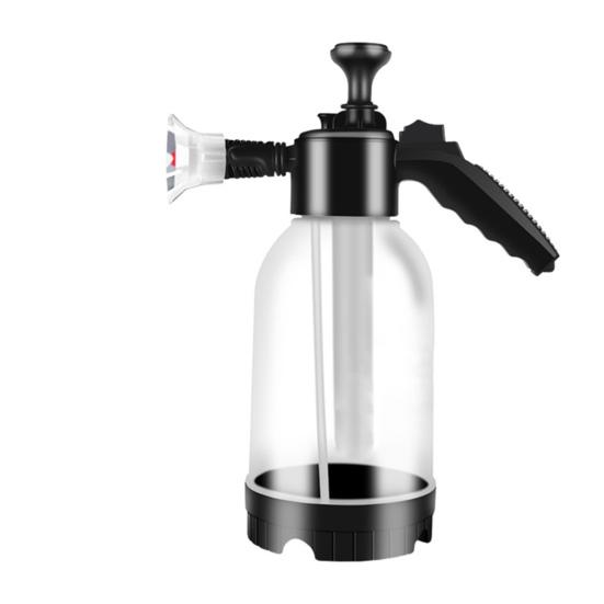 0.5 Gallon Foam Sprayer Hand Pump Sprayer Portable Spray Bottle with 2 Nozzle Safety Valve for Garden Plant Watering Car Washing And Cleaning