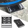 Motorcycle Repair Stand Adjustable Positioning Metal Frame Slip Resistant Base Quick Assembly Space Efficient Design