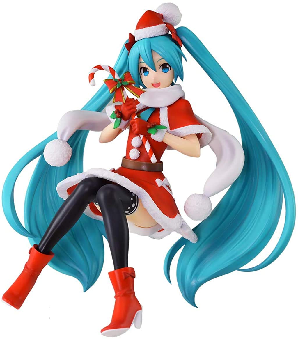 

SEGA Hatsune Miku Супер Премиум Фигурка Рождество 2018, 6.7